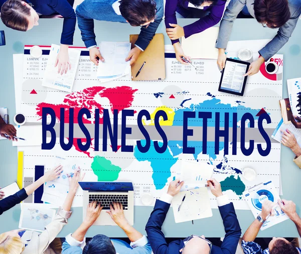 Business Ethics Moral Concept