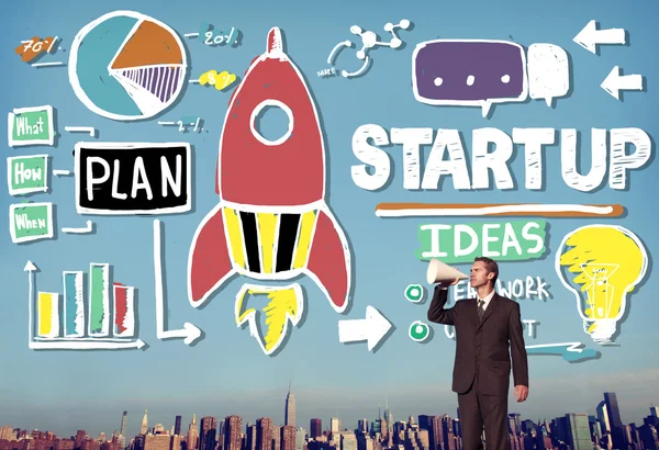 Start Up Business Plan Concept