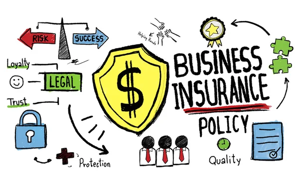 Business insurance symbols