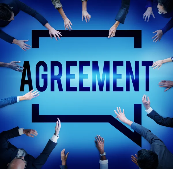 Group of Business People and Agreement