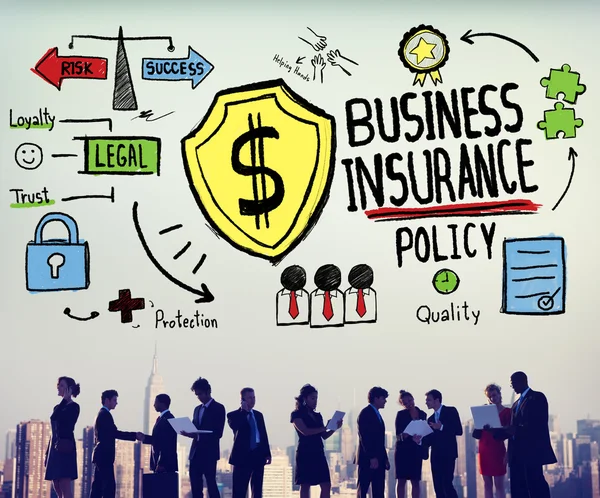Business Insurance Policy Guard Concept