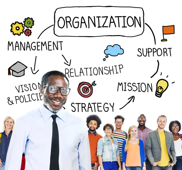 Organization Management Concept
