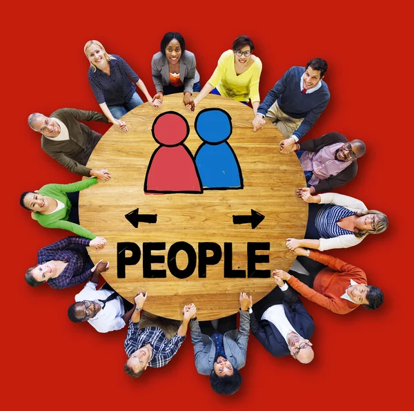 People Group Community Concept
