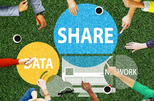 Sharing Social Network Concept