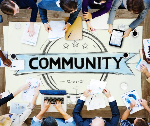 Community Citizen Diversity Communication Concept