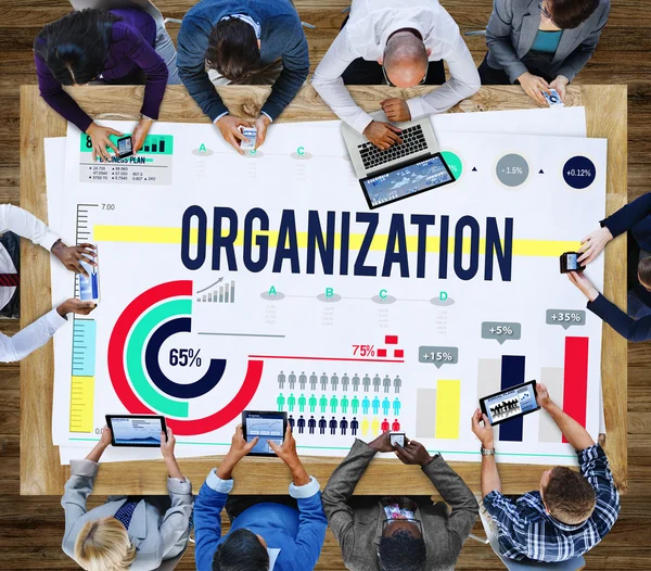 Organization Corporate Business Concept
