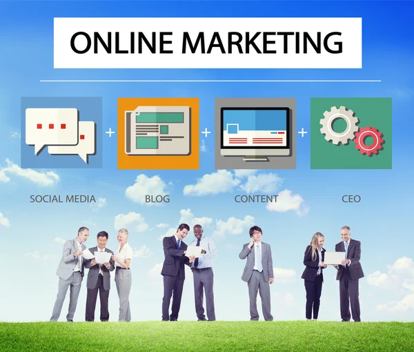 Online Marketing Concept