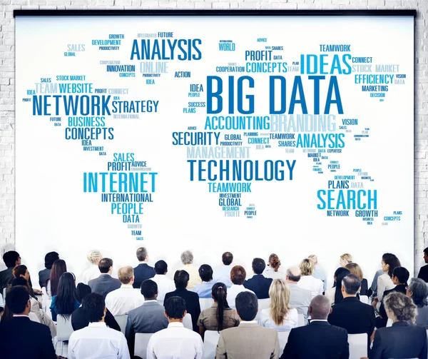 Big Data Storage Information Concept