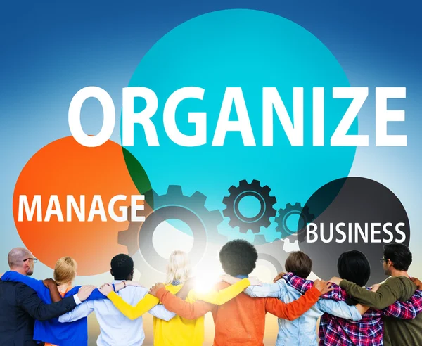 Organize Manage Business Collaboration Community Concept
