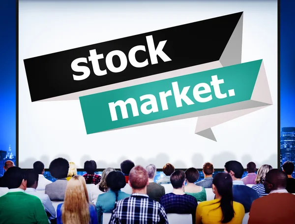 Stock Market Economic Concept