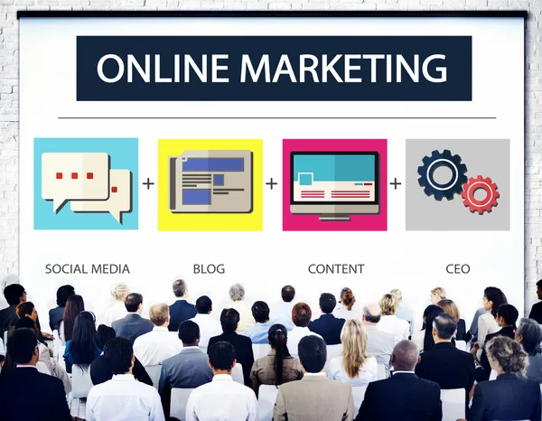 Online Marketing Business  Concept