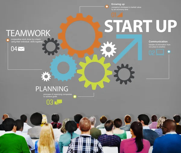 Startup Goals Success Business Concept