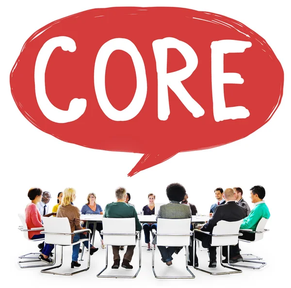 Core Values, Focus on Purpose Concept