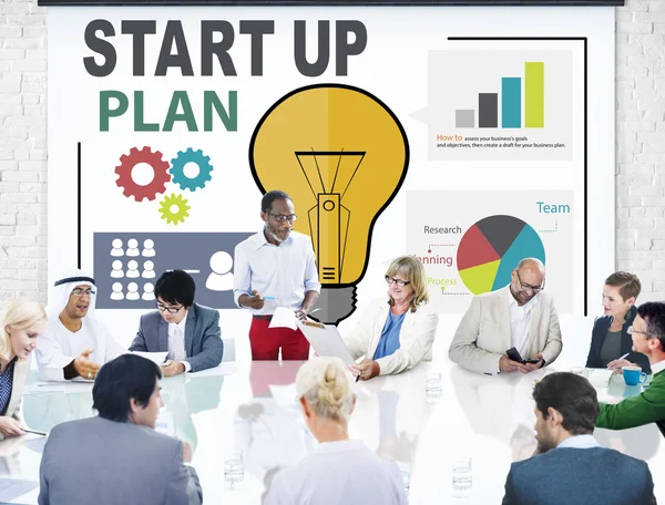 Start Up Launch Business Concept
