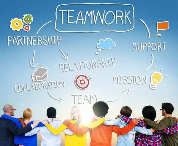 Team Teamwork Collaboration Concept