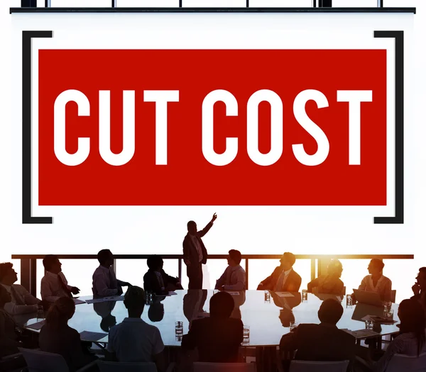Cut Cost Reduce Economy Concept