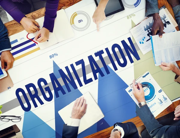 Organization Corporate Network Concept
