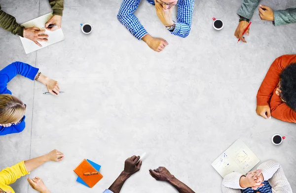 Group of Business People at Meeting