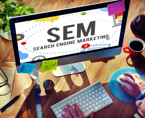 Search Engine Marketing Concept