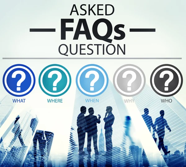 Frequently Asked Questions Concept