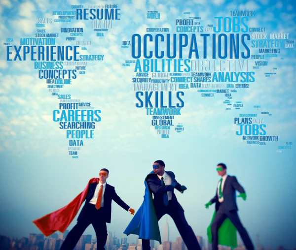 Occupations and Careers Concept
