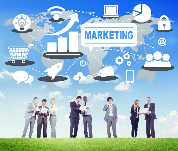 Marketing Global Business Concept
