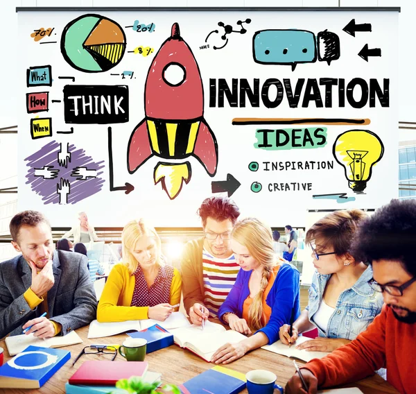 Business People and Innovation Concept