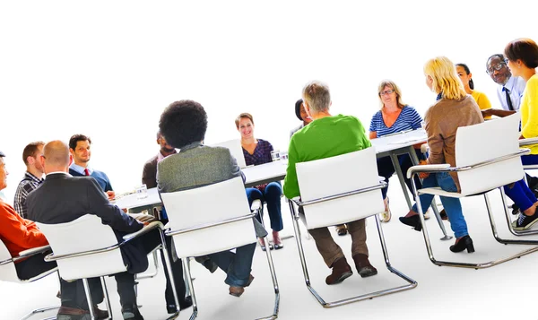 Group of Diverse People in Meeting