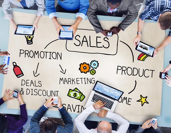 Sales, Commerce Marketing Concept