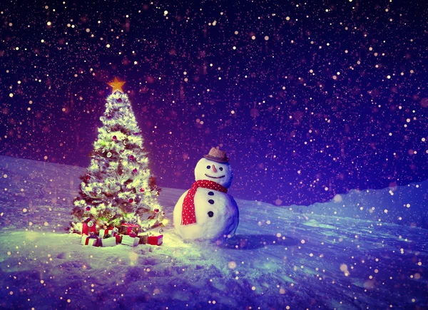 Christmas funny Snowman