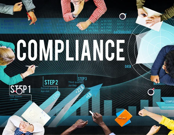 Business People and Compliance Concept