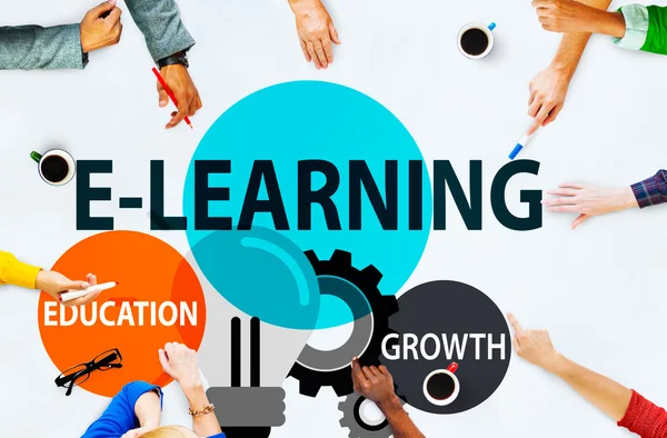 E-learning Growth Knowledge Concept