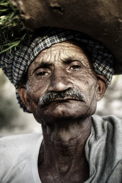 Indian Man Looking Grumpy