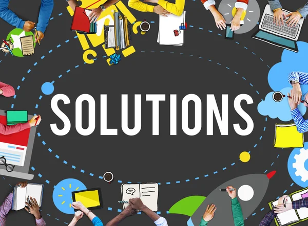 Solution Innovation, Strategy Plan Concept