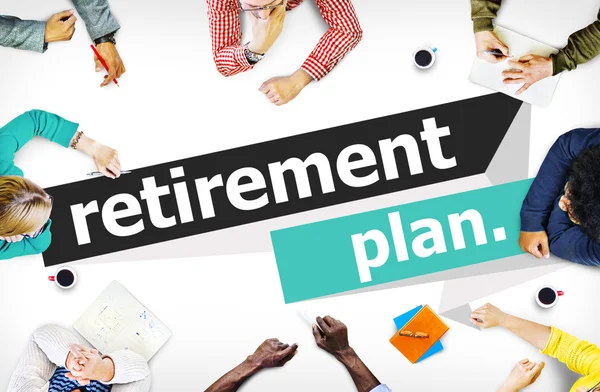 Group of Business People and Retirement Plan