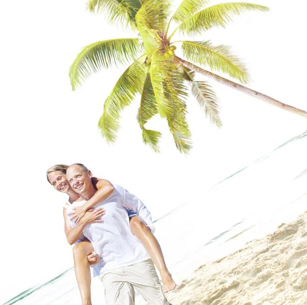 Honeymoon Couple Summer Beach Concept