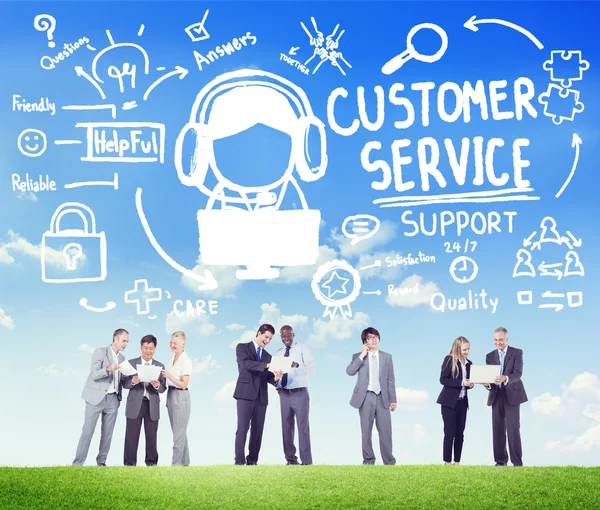 Customer Service Support Assistance Concept