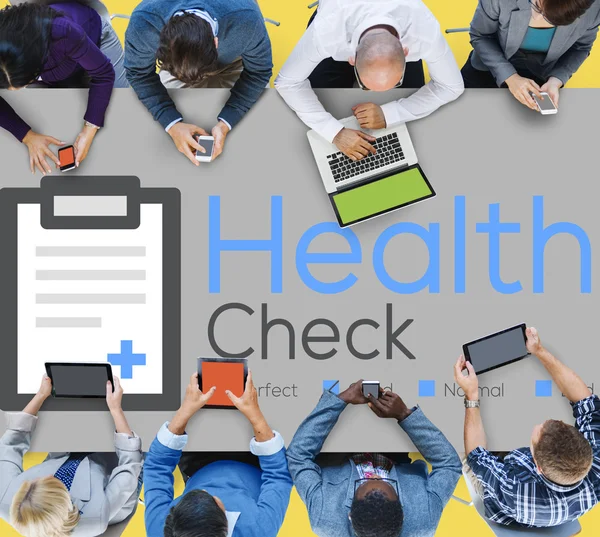 Health Check Medical Concept