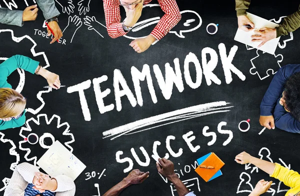 Teamwork Team, Collaboration Concept