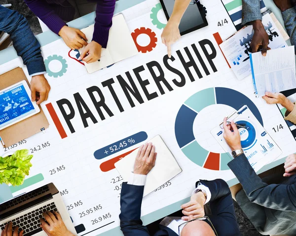 Partnership Teamwork Organization Concept