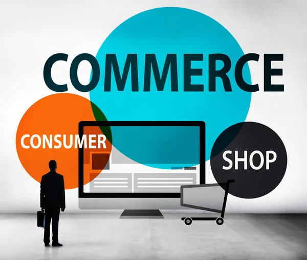 Commerce Shopping, Marketing Concept