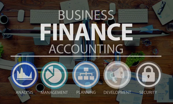 Business Accounting Management Concept