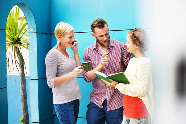 Group of People Chatting Concept