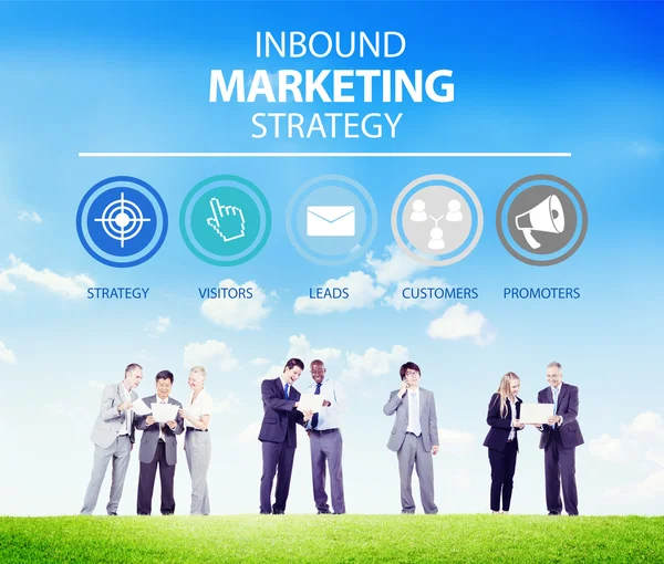 Inbound Marketing Strategy Concept