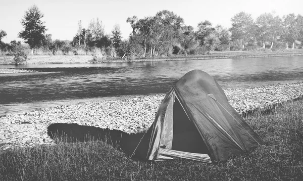 Camping by Beautiful River