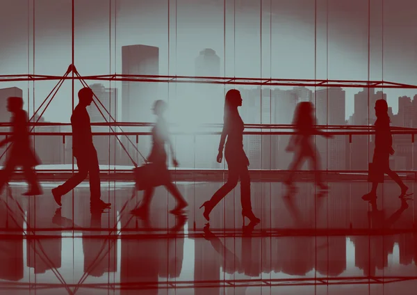 Business workers Silhouettes