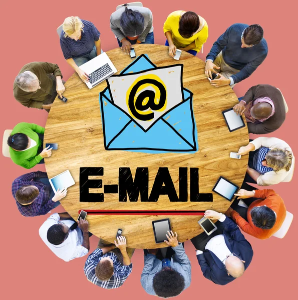 E-mail, Online Messaging Concept