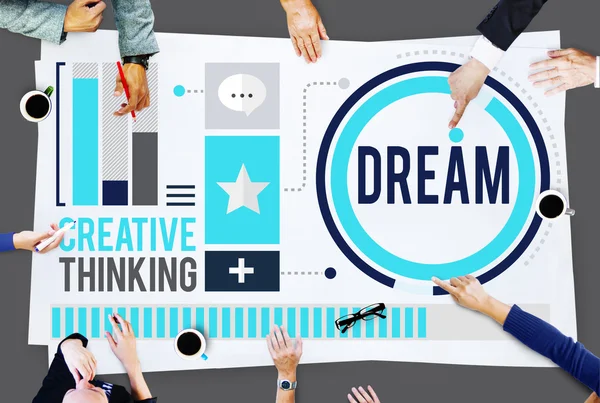 Dream Goal Imagination Inspiration Concept