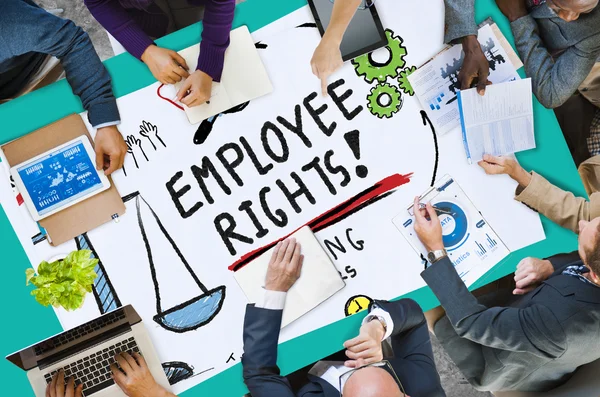 Employee Rights, Benefits Skill Concept