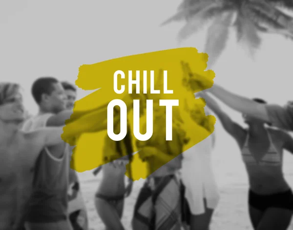 Chill Out Enjoying Freedom Concept